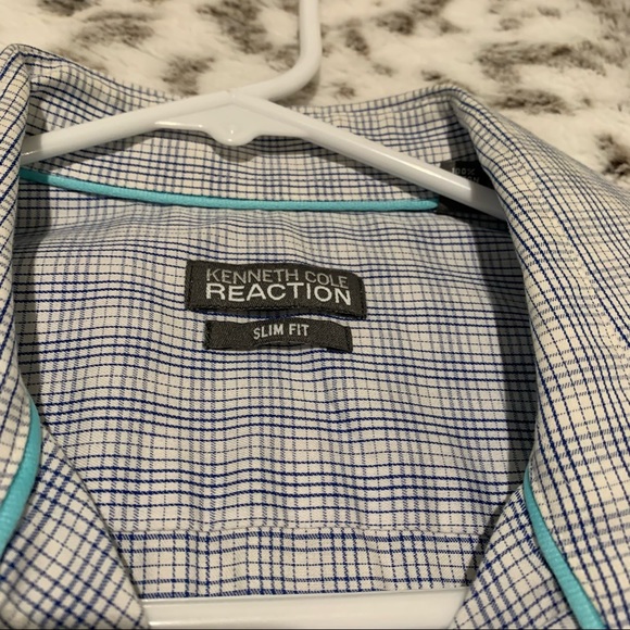 COPY - Kenneth Cole Reaction button up size 16.5 - Picture 2 of 6
